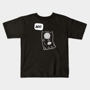 Cat and A Boo Kids T-Shirt